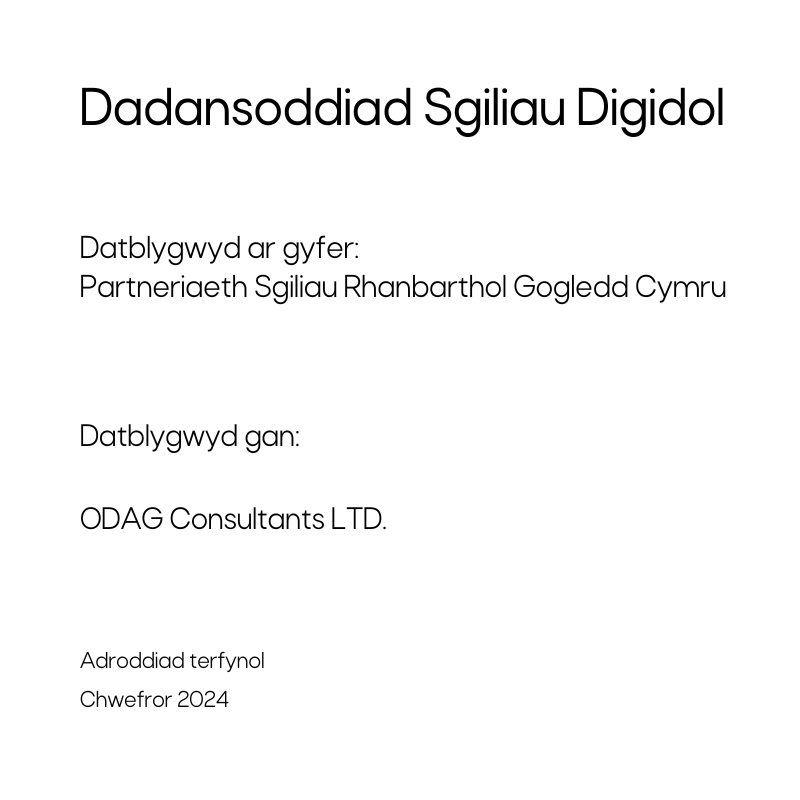 2024 Ymchwil Sgiliau Digidol PSRh Gogledd Cymru